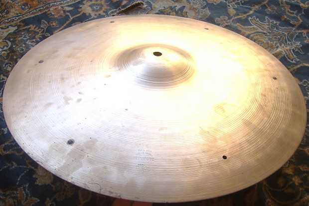 SMOOTH LOW Vintage 1950s Zildjian 18" CRASH RIDE SIZZLE! EXCD 1546 Gs image 1