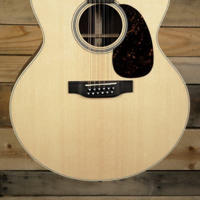 Martin Grand  J-16E 12-String Acoustic/Electric Guitar Natural w/ Case image 2