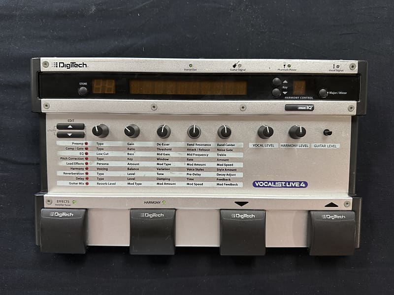 その他 DigiTech Vocalist Live 4 DigiTech Vocalist Live 4 Vocal Harmonizer VOCALIST LIVE 4 B&H