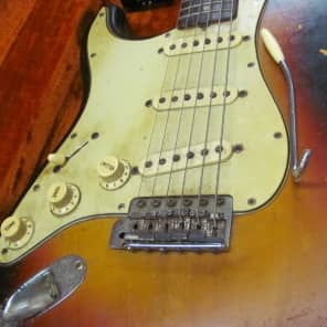 RARE Fender 1962 LEFT HANDED Stratocaster Guitar Original w/ OHSC WorldShip image 5