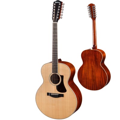 Eastman Guitars AC330E-12 12-String Acoustic Guitar, Natural image 2