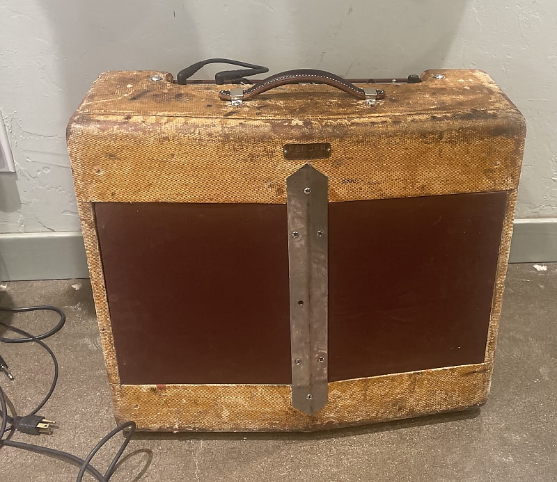 Fender dual Professional 1947 - Tweed | Reverb