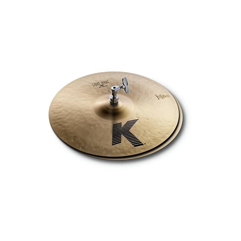 Zildjian K Light Hi Hat Cymbals 14" image 1