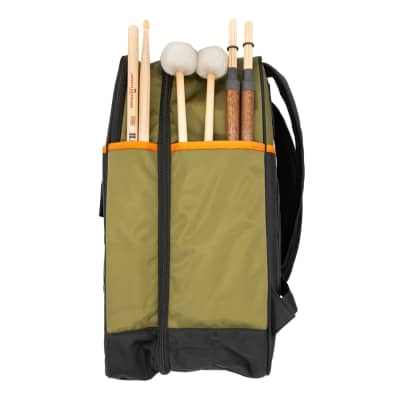 Vic Firth Vxbp0103 Professional Tech Backpack Green/Black image 6