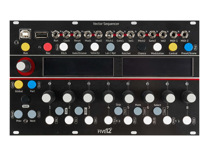 Five12 Vector Sequencer (Black)