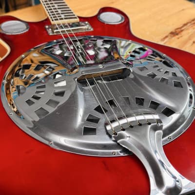 Cozart 335-Style Resonator Electric Guitar image 3