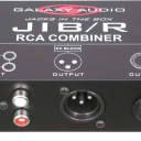 Galaxy Audio JIB/R 2 to 1 Stereo RCA to XLR or 1/4 Combiner