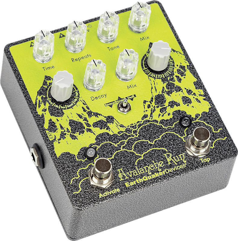 EarthQuaker Devices Avalanche Run Stereo Reverb & Delay with Tap Tempo V2 imagen 3