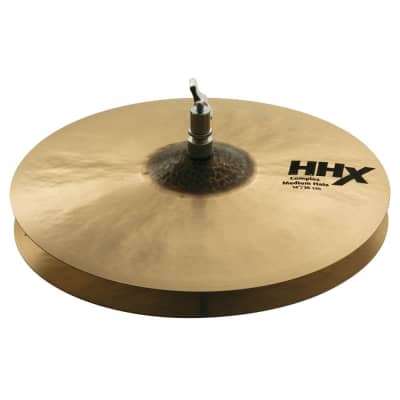 Sabian 14" HHX Complex Medium Hi-Hat Cymbals (Pair)