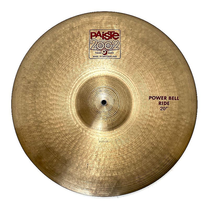 Paiste 20" 2002 Power Bell Ride Cymbal 1980 - 1999 image 1