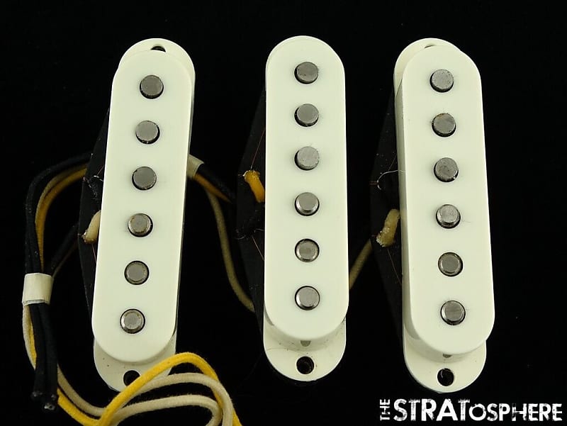 USA Fender Custom Shop 60 NOS Stratocaster Strat PICKUP SET Reverb