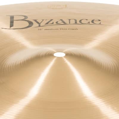 Meinl Byzance Traditional Medium Thin Crash Cymbal 18 image 5