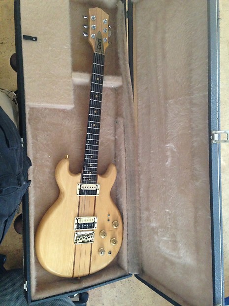 Neck through shop les paul