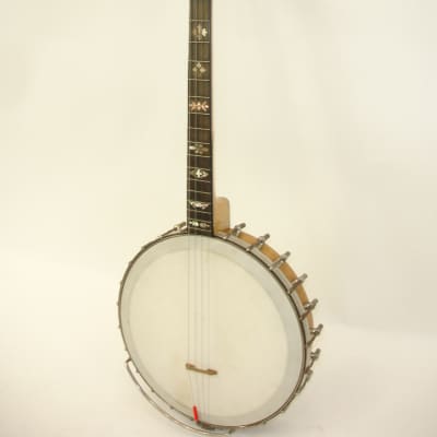 Vintage Orpheum by Lange No. 1 Tenor 4-String Open-Back Banjo AS IS image 2