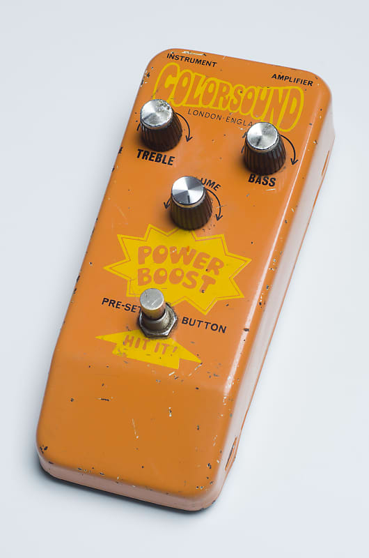 レア Colorsound Powerboost カラーサウンド パワーブースト 楽天市場】Manlay Sound PRO BOOST / Colorsound Power Boost