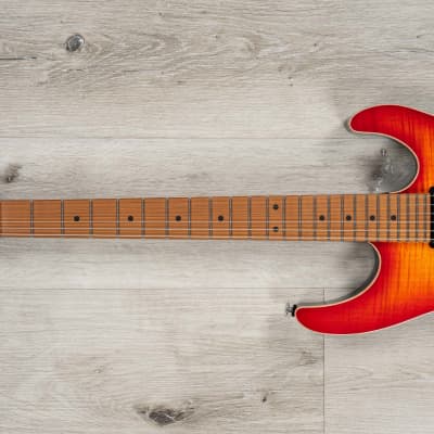 Suhr Modern Plus HSH Guitar, Roasted Maple Fretboard, Fireburst image 6