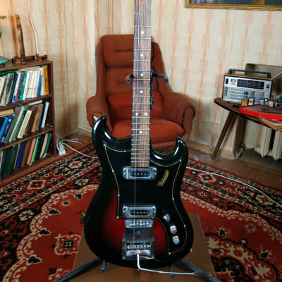 MUSIMA Eterna de Luxe rare vintage electric guitar strat jaguar jazz GDR 70 image 2