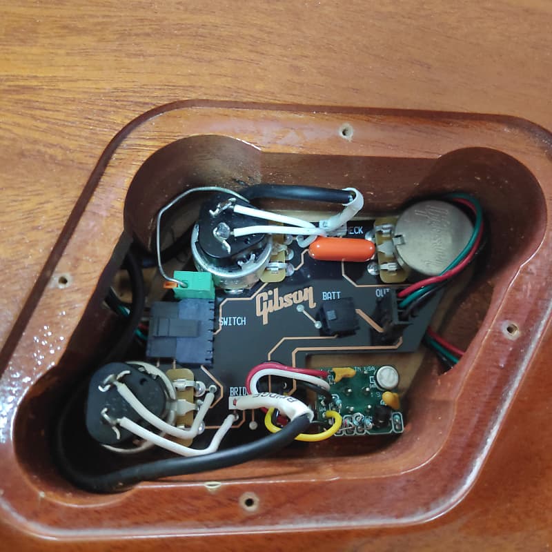 Gibson LP PCB Circuit Wiring CTS Pods mod upgrade | Reverb Canada