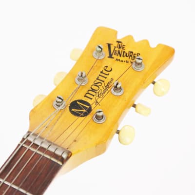1966 Mosrite The Ventures Model Mark V Vintage Electric Guitar Neck – Rare Original ’66 MK V German Carve Ventures II Part Made in Bakersfield CA (B802) image 24