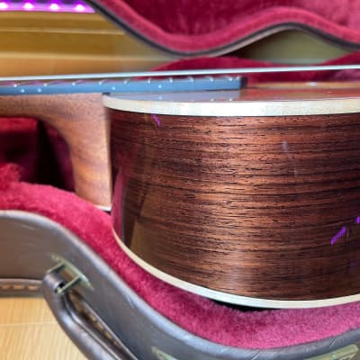 Hsienmo Classic Acoustic Nylon Strings Guitar Red Cedar Solid Top + Indian Rosewood Solid BackSides image 13