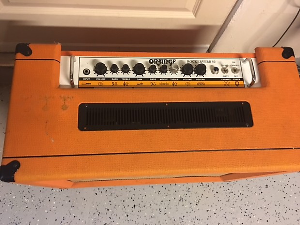 Orange rockerverb 50 mk1 combo hotsell