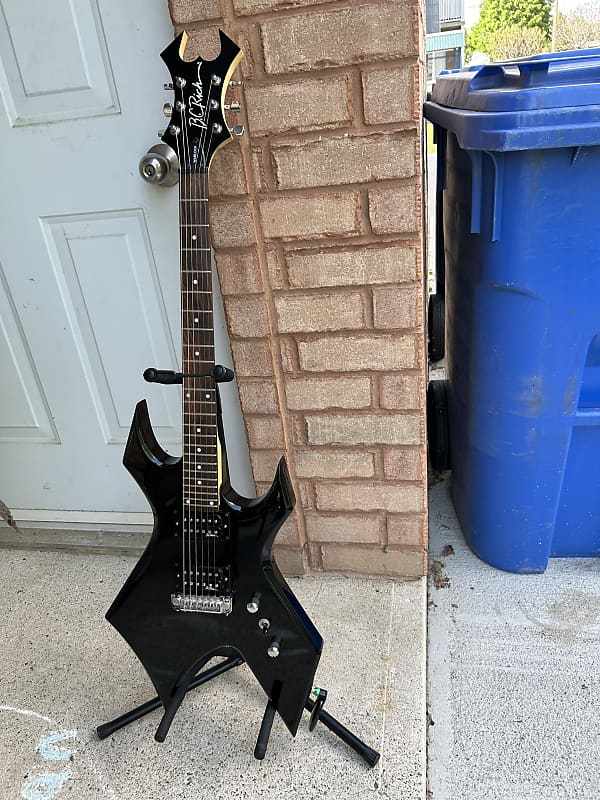 B.C. Rich Warlock 2000s - Black | Reverb