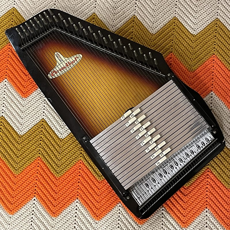 Chromaharp Autoharp 1970’s! The Original Synth! Awesome Reverb