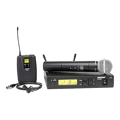 Shure ULXS124/85-G3 Wireless Combo Microphone System - G3/470-505 MHz image 1
