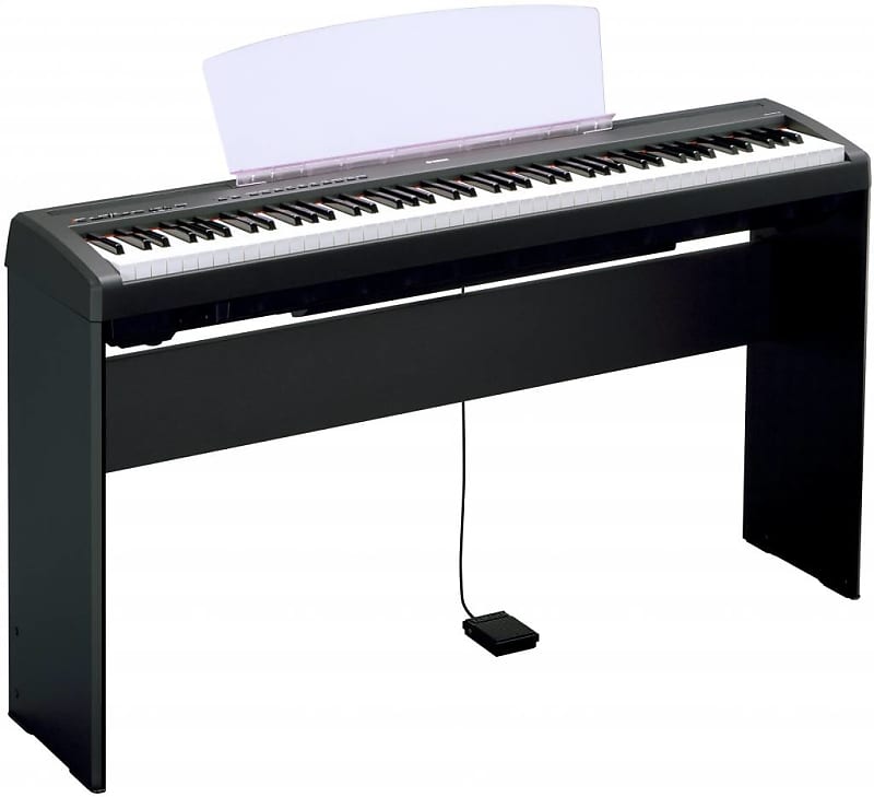 Yamaha L85 Black, Wood, Keyboard Stand for P105 & P45 image 1