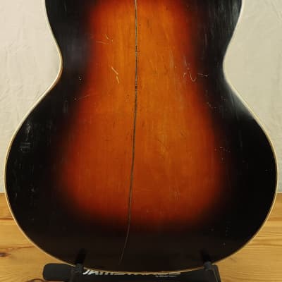Musima  Solid Top Vintage Archtop Guitar East Germany 1960ies 1970ies partly restored image 8