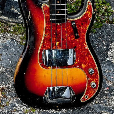 Fender Precision Bass 1960 - the ultimate Original Owner Slab Neck P Bass & she's 1 of the best players ever ! image 1
