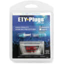 New Etymotic Research ER-20 ETY-Plugs Triple-Flange Earplugs (Standard, Clear/Blue)
