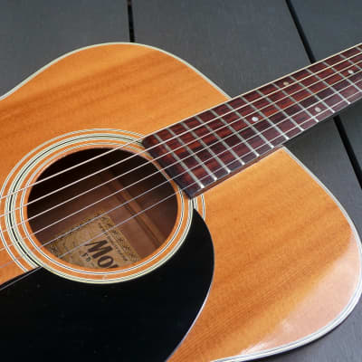 Morris FD-13 000 size guitar 1972 Natural | Reverb