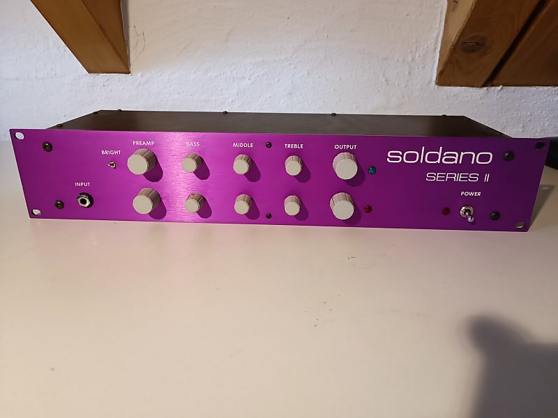 Soldano SP77 Series ll Tube preamp 2-channel Made in USA | Reverb UK