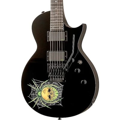 ESP LTD ESP LTD 30th Anniversary Kirk Hammett KH-3 Spider - Black w/ Spider Graphic image 3