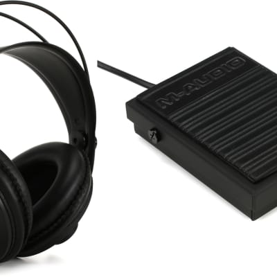 AKG K240 Studio Semi-open Pro Studio Headphones  Bundle with M-Audio SP-1 Sustain Pedal image 1
