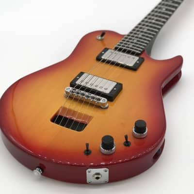 Travel Guitar Ciari Custom Shop -Gloss Cherry Sunburst image 2