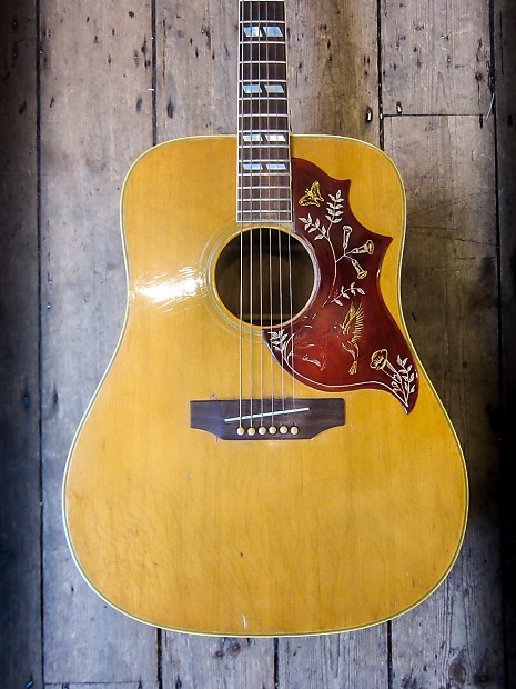 1968 GIBSON Hummingbird Natural - Vintage Acoustic | Reverb Canada