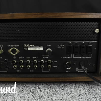 Luxman CL-35 MKlll Tube Control Center Vintage Amplifier in Very Good Condition image 11