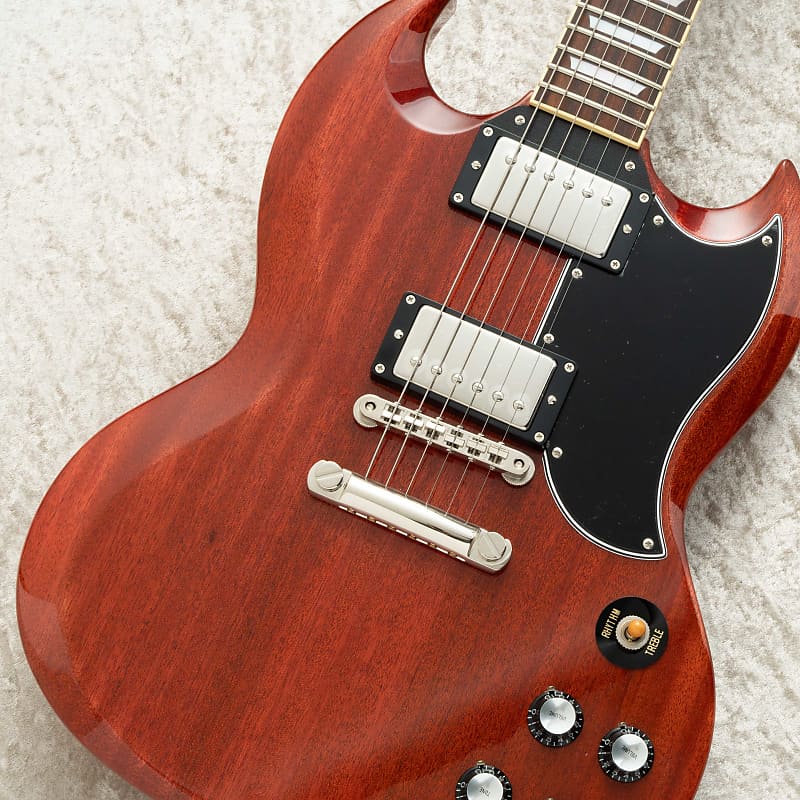 日本製 美品 Tokai SG-136 CH Cherry 2019 Tokai] SG136 Cherry Red Made in Japan SG Type Solid Body