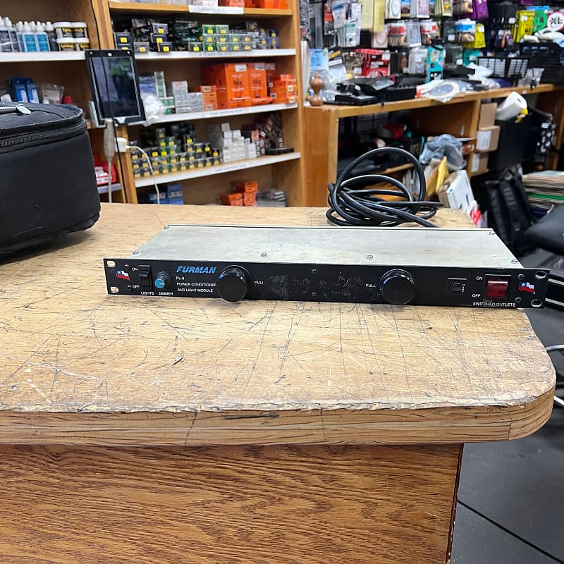 Used Furman PL8 Power Conditioner and Light Module Reverb