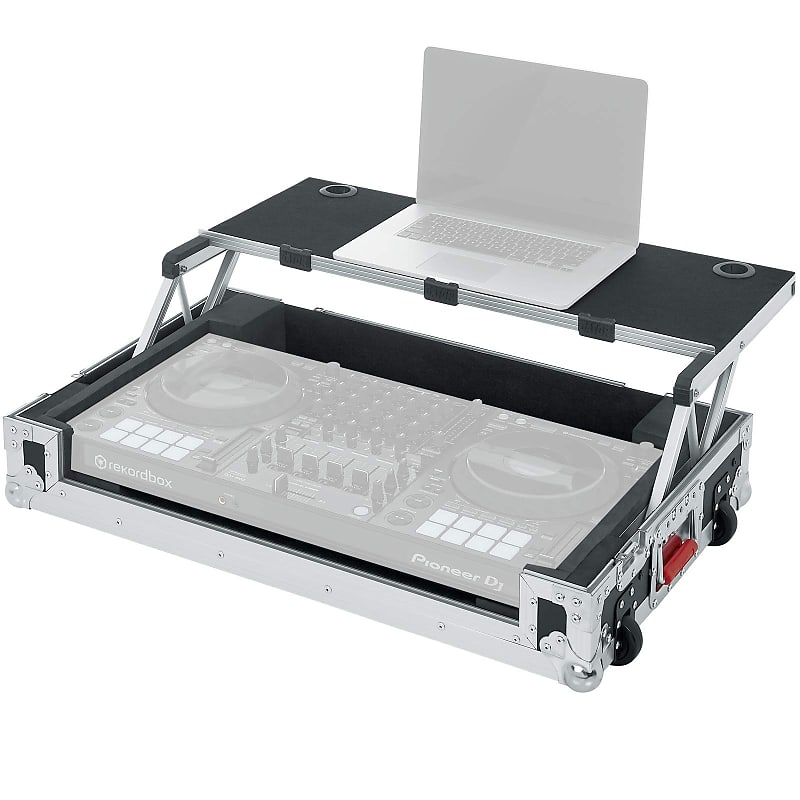 Gator GTOURDSPDDJ1000 G-Tour Road Case for Pioneer DDJ-1000 with Sliding Laptop Platform image 7