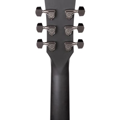 McPherson Sable Carbon Fiber Guitar with Honeycomb Weave Top and Black Hardware image 9