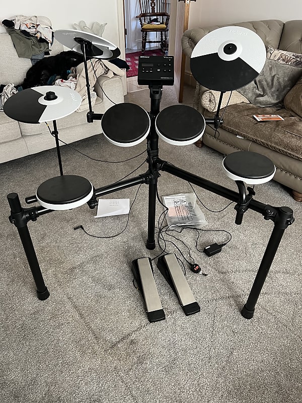 Roland TD-02K V-Drum Kit 2023 - Present - Black image 1