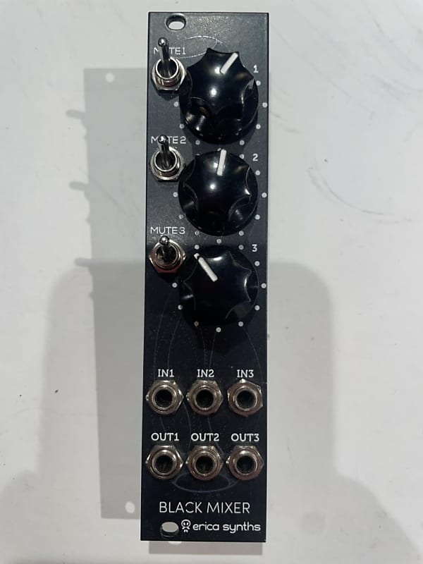 Erica Synths Black Mute Mixer