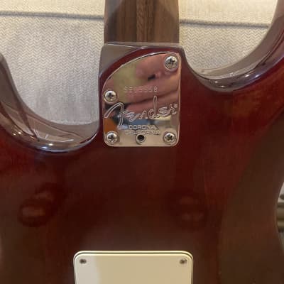 Fender Select Strat W/ Channel Bound Rosewood Neck Birdseye Maple Fretboard 2013 - Flame Sunburst image 13