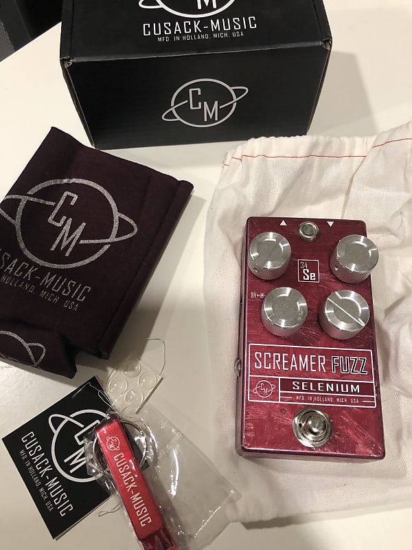 Cusack Music Screamer Fuzz Selenium (Model #21 of 20) 2020 Cusack Music Screamer Fuzz Selenium (Model #21 of 20) 2020