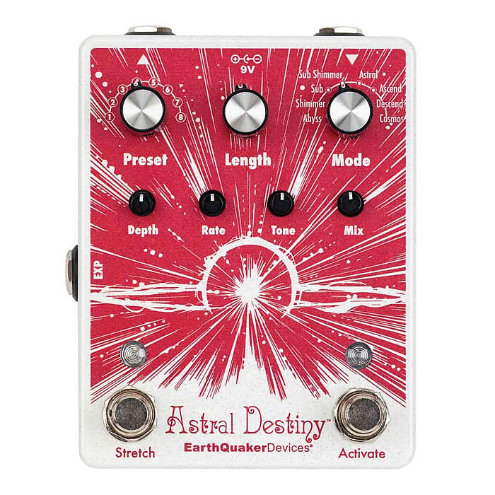 NEW! EarthQuaker Devices Astral Destiny - Octal Octave Reverberation Odyssey FREE SHIPPING! image 1
