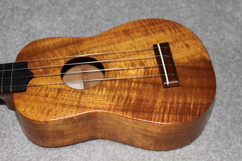 Pre Fire 1999 Maui music 3A Koa Soprano Ukulele Peter Reverb