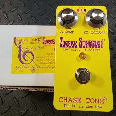 Reverb.com listing, price, conditions, and images for chase-tone-purple-stardust